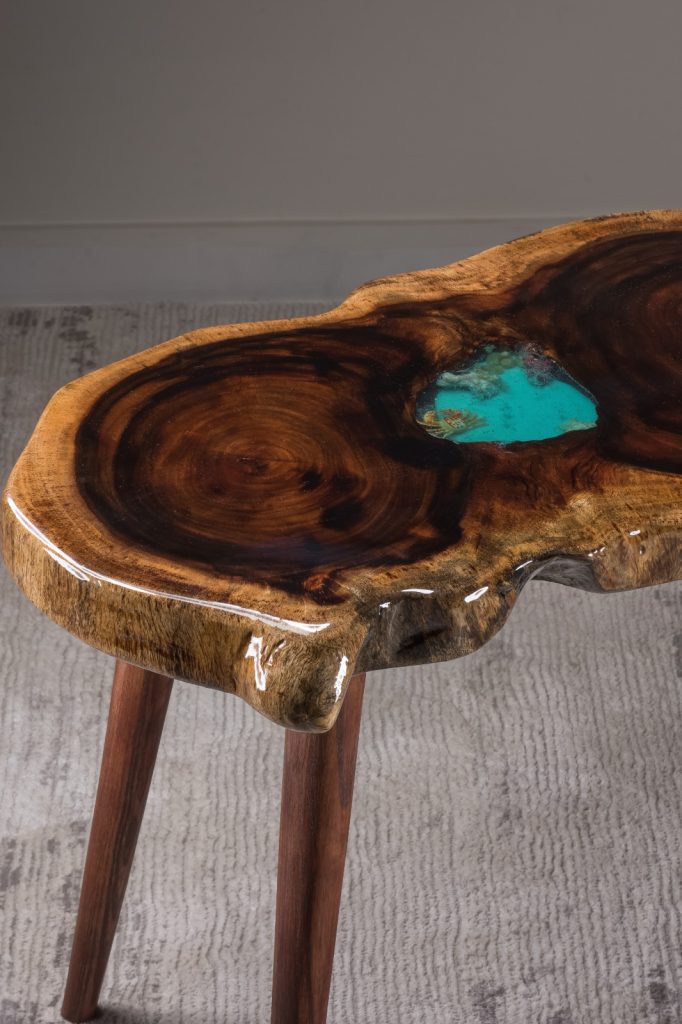 طاولة جانبية Epoxy side table H004